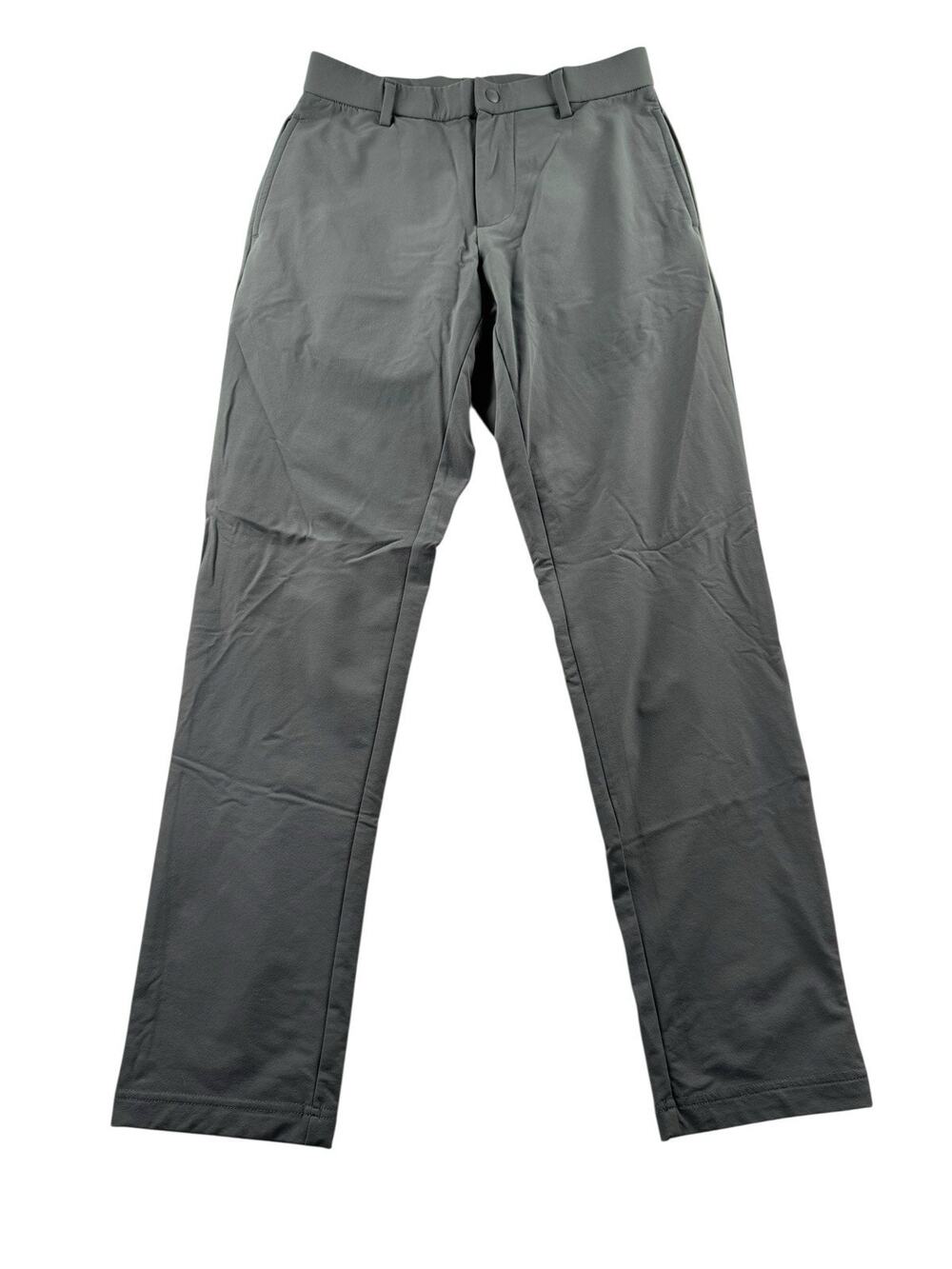 Bearbottom Tour Pants Mens S Grey Performance Stretch Casual Chino Golf Commuter